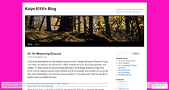 Desktop Screenshot of kalyn1018.wordpress.com