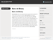 Tablet Screenshot of miami.bancdebinaryfraud.wordpress.com