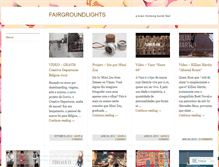 Tablet Screenshot of fairgroundlights.wordpress.com
