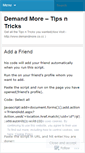 Mobile Screenshot of dmtipsntricks.wordpress.com