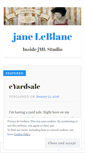 Mobile Screenshot of janeleblanc.wordpress.com