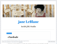 Tablet Screenshot of janeleblanc.wordpress.com