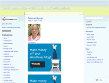 Tablet Screenshot of debsbeachblog.wordpress.com