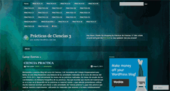 Desktop Screenshot of cienciapractica.wordpress.com