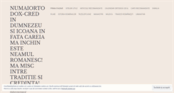 Desktop Screenshot of numaiortodox.wordpress.com