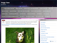 Tablet Screenshot of caninestories.wordpress.com