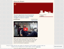 Tablet Screenshot of ithacainkslingers.wordpress.com