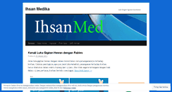 Desktop Screenshot of ihsanmed.wordpress.com
