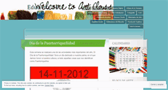 Desktop Screenshot of educarte21.wordpress.com