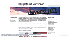 Desktop Screenshot of hackentrick.wordpress.com
