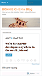Mobile Screenshot of bbbonniechen.wordpress.com