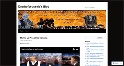 Desktop Screenshot of deathofbrussels.wordpress.com
