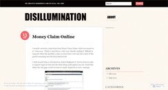 Desktop Screenshot of disillumination.wordpress.com