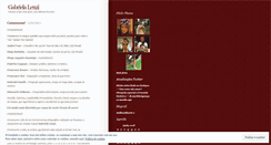 Desktop Screenshot of gabrielalenzi.wordpress.com