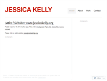 Tablet Screenshot of jessicakelly.wordpress.com