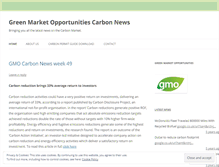 Tablet Screenshot of greenmarketopportunities.wordpress.com