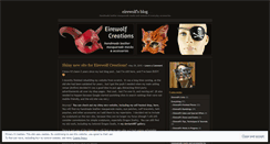 Desktop Screenshot of eirewolf.wordpress.com