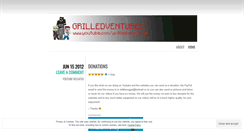 Desktop Screenshot of grilledventures.wordpress.com