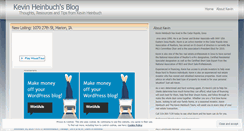 Desktop Screenshot of kevinheinbuch.wordpress.com