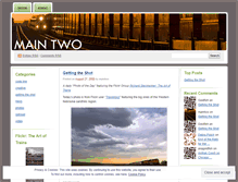 Tablet Screenshot of maintwo.wordpress.com