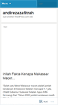 Mobile Screenshot of andirezazafitrah.wordpress.com