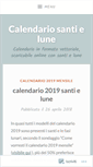 Mobile Screenshot of calendario2010.wordpress.com