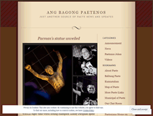 Tablet Screenshot of paetenos.wordpress.com