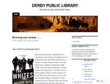 Tablet Screenshot of derbypubliclibrary.wordpress.com