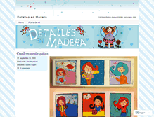 Tablet Screenshot of demadera.wordpress.com