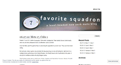 Desktop Screenshot of favoritesquadron.wordpress.com