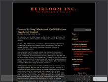 Tablet Screenshot of heirloominc.wordpress.com