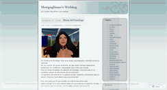 Desktop Screenshot of morgagliano.wordpress.com