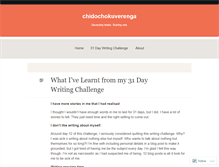 Tablet Screenshot of chidochokuverenga.wordpress.com