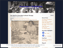 Tablet Screenshot of homespunhighlights.wordpress.com