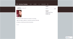 Desktop Screenshot of andreacubides.wordpress.com