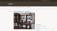 Desktop Screenshot of cadalab.wordpress.com