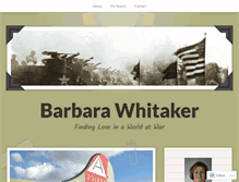 Tablet Screenshot of barbarawhitaker.wordpress.com