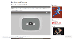 Desktop Screenshot of moorishwanderer.wordpress.com