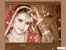 Tablet Screenshot of bangladeshiweddingphotographer.wordpress.com