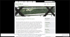 Desktop Screenshot of ditoadiwidya.wordpress.com