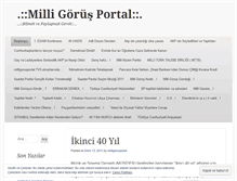 Tablet Screenshot of milligorusportal.wordpress.com