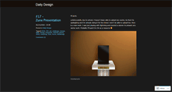 Desktop Screenshot of 365design.wordpress.com