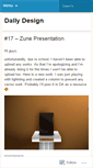 Mobile Screenshot of 365design.wordpress.com
