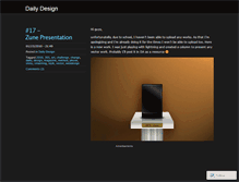 Tablet Screenshot of 365design.wordpress.com