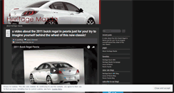 Desktop Screenshot of heritagemazda.wordpress.com