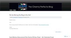 Desktop Screenshot of cinemaperfecto.wordpress.com