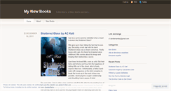 Desktop Screenshot of mynewbooks.wordpress.com