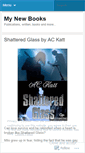 Mobile Screenshot of mynewbooks.wordpress.com