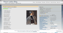 Desktop Screenshot of florynleahu.wordpress.com