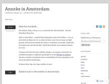 Tablet Screenshot of annekebokern.wordpress.com